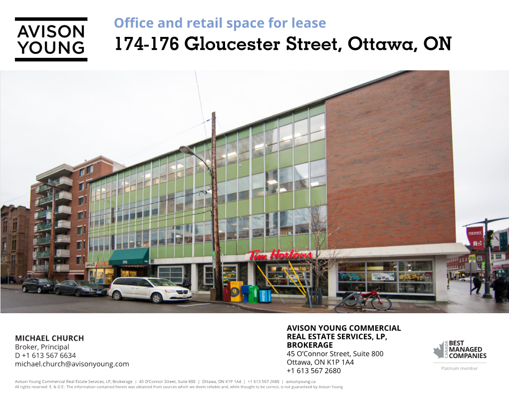 174-176 Gloucester Street, Ottawa, ON