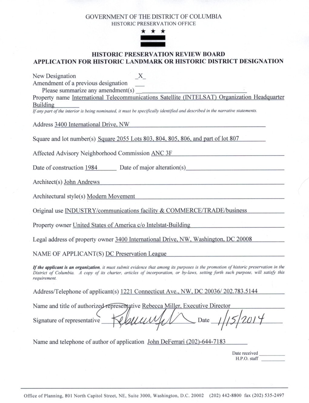 National Register of Historic Places Registration Form