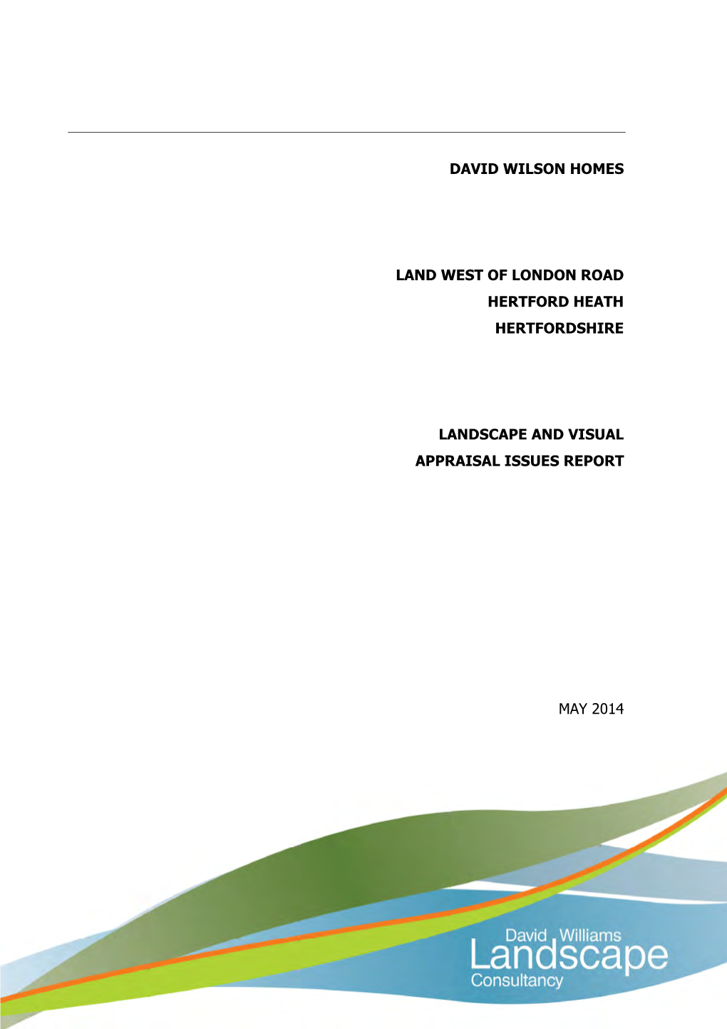 David Wilson Homes Land West of London Road Hertford