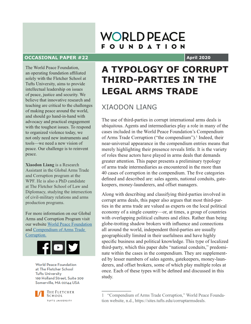 A Typology of Corrupt Third-Parties in the Legal