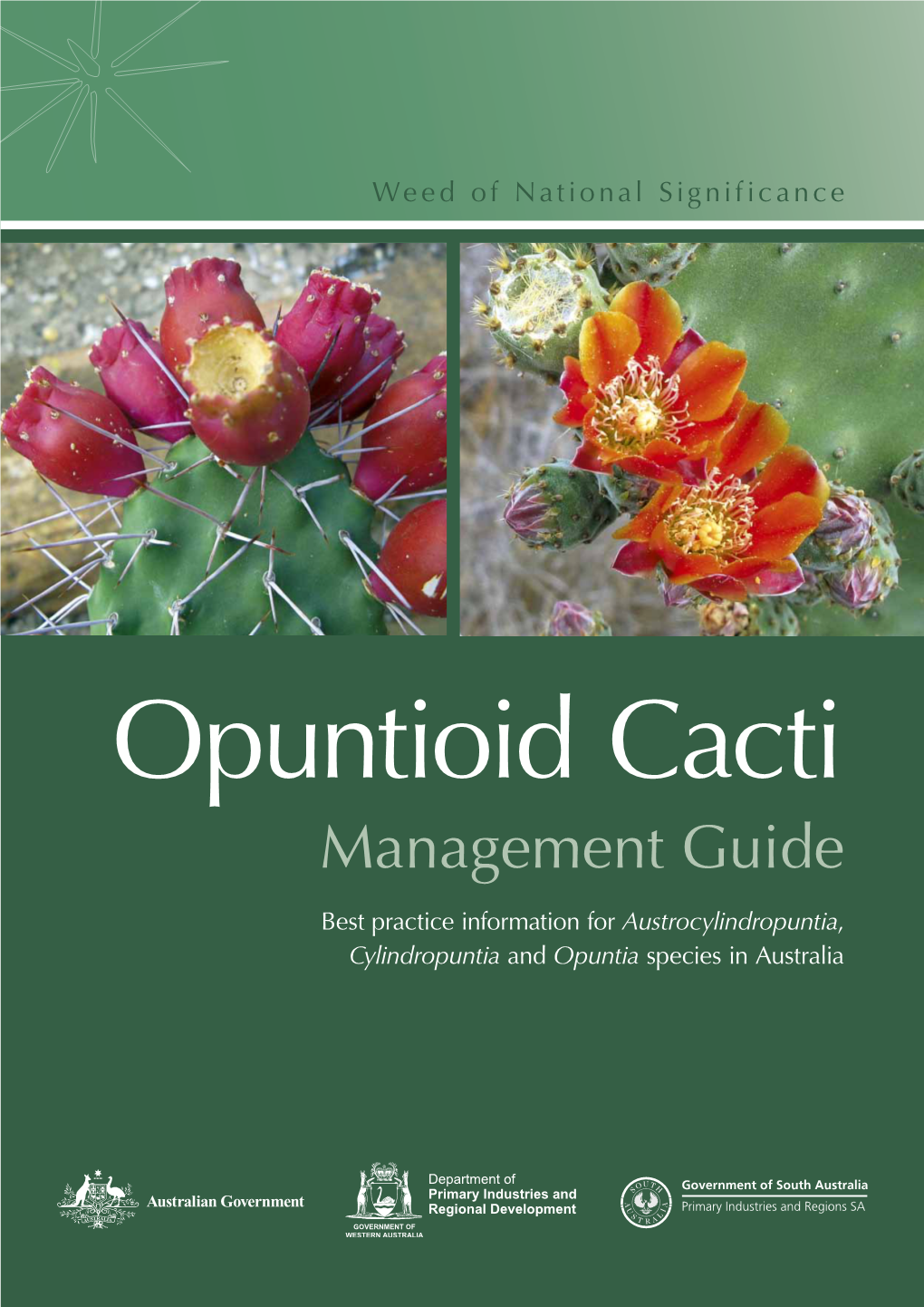 Opuntioid Cacti Management Guide