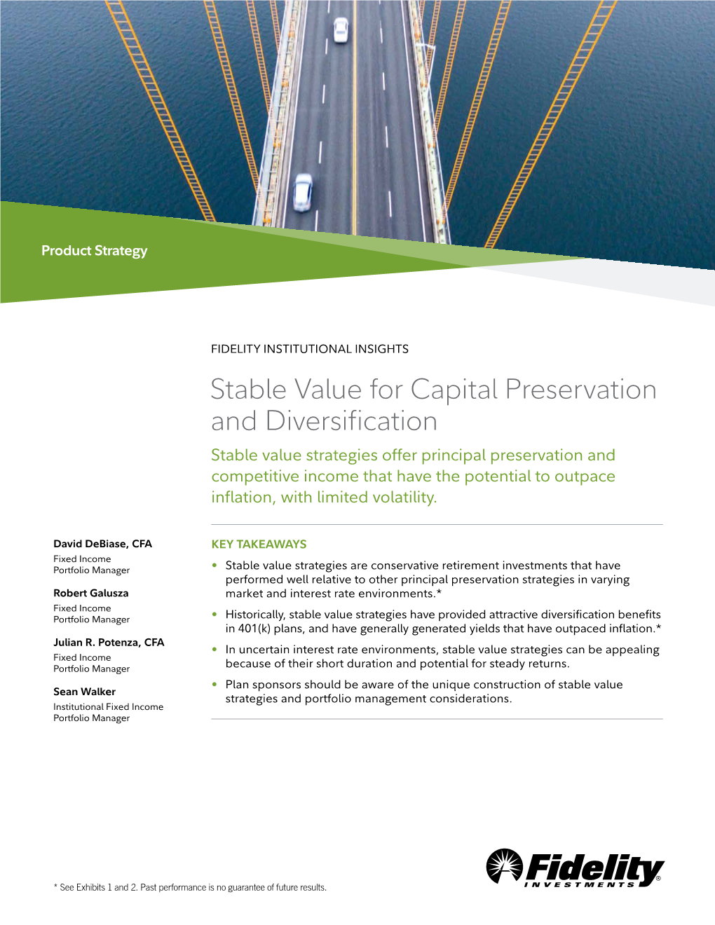 Stable Value for Capital Preservation and Diversification