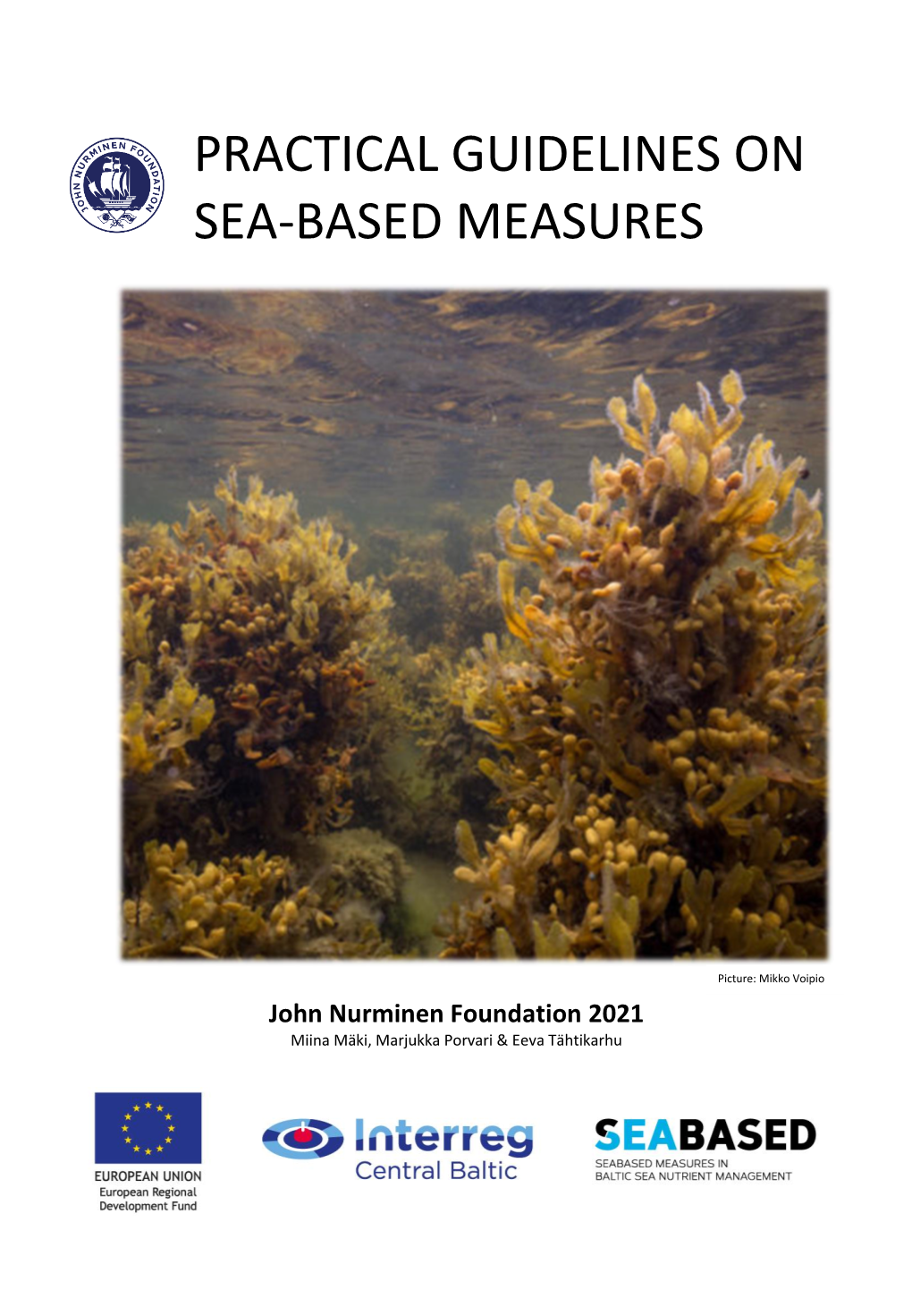 Practical Guidelines on Sea-Based Measures