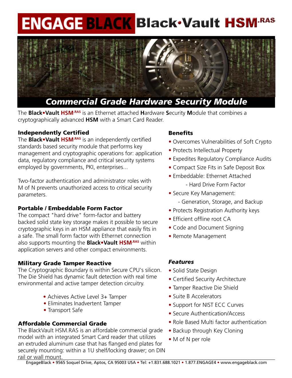 Commercial Grade Hardware Security Module