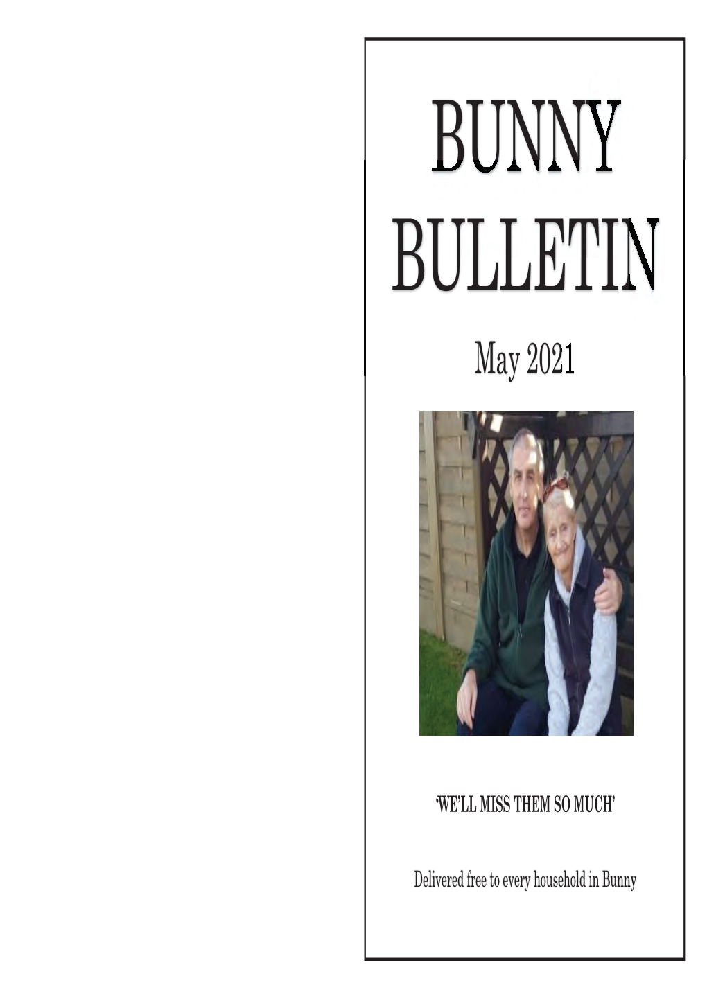 BUNNY BULLETIN May 2021