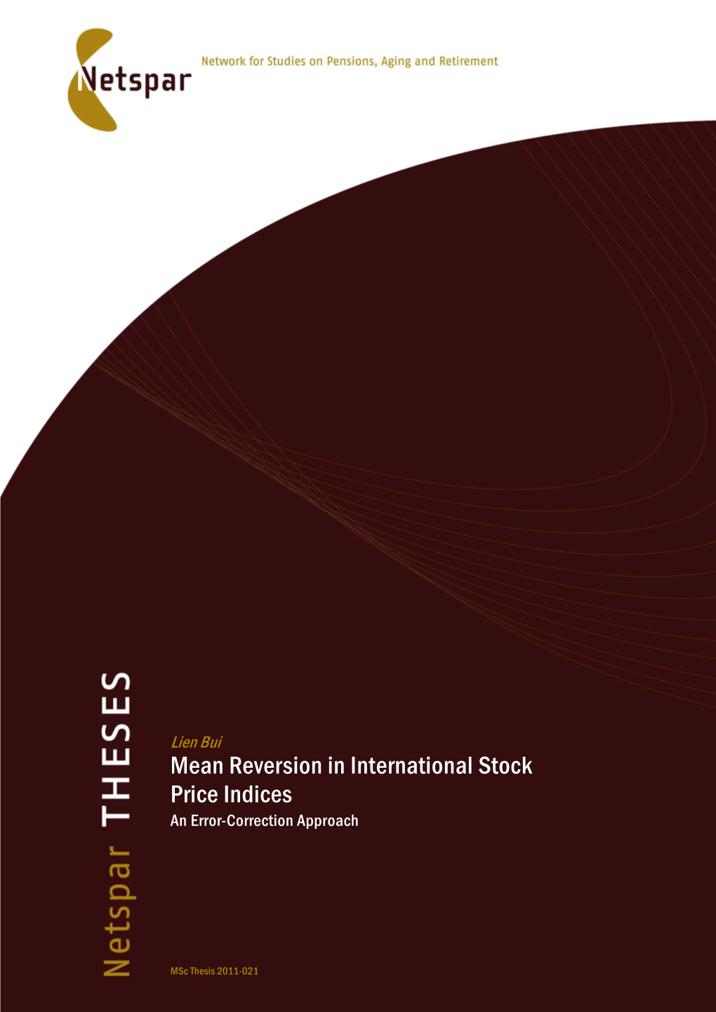 Mean Reversion in International Stock Price Indices an Error-Correction Approach