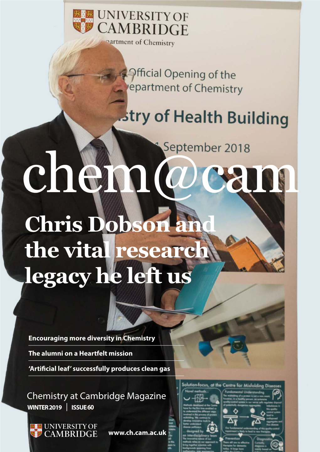 Chris Dobson and the Vital Research Legacy He Left Us