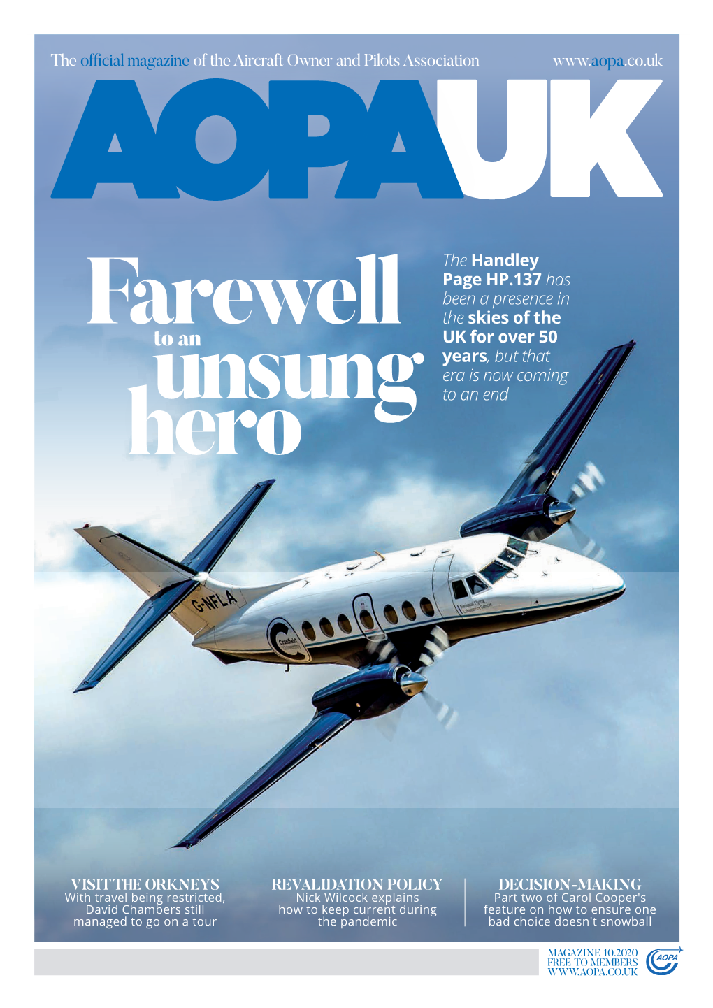 The Official Magazine of the Aircraft Owner and Pilots Association