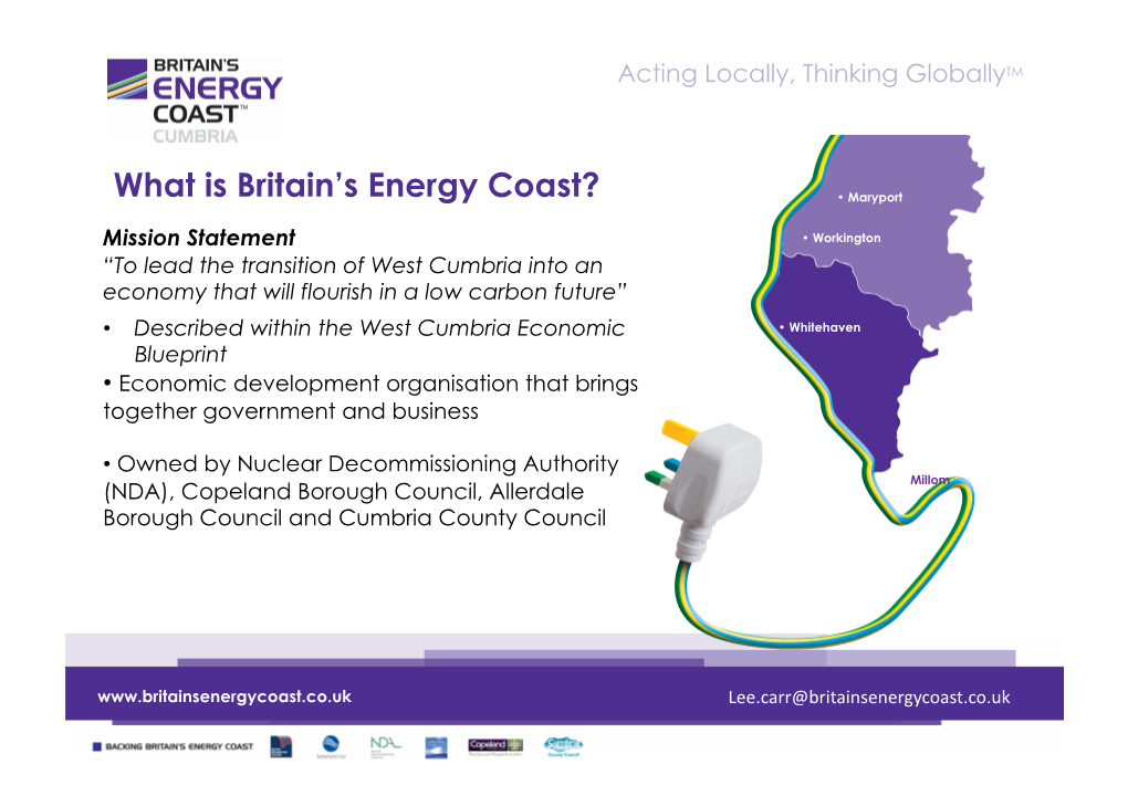 What Is Britain's Energy Coast?