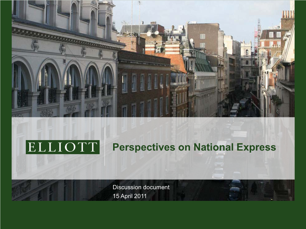 Perspectives on National Express