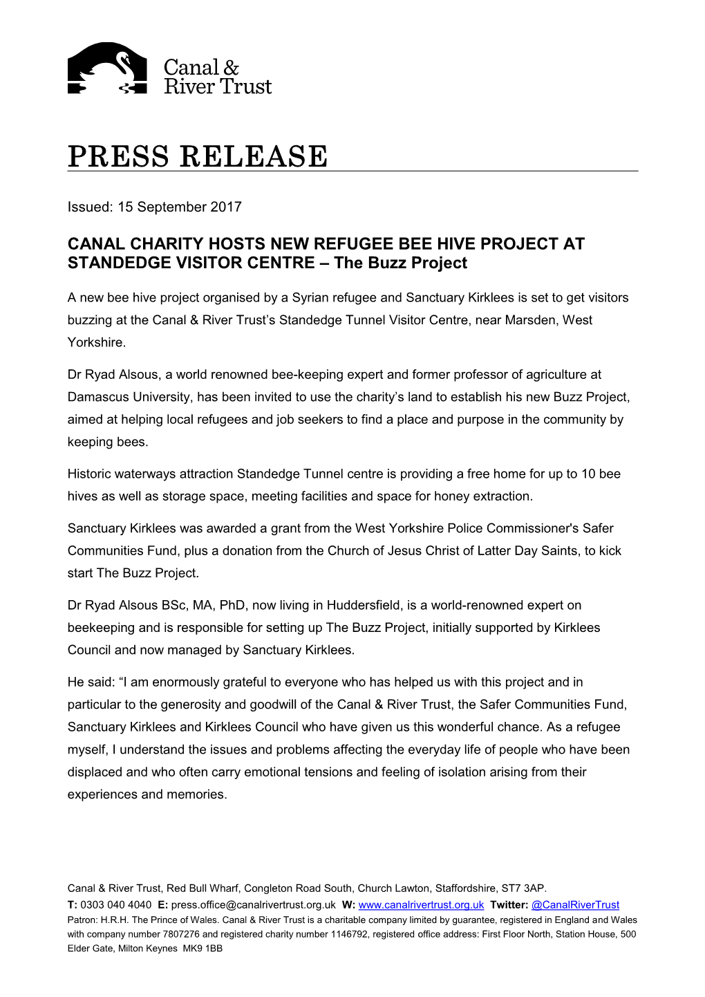 Press Release