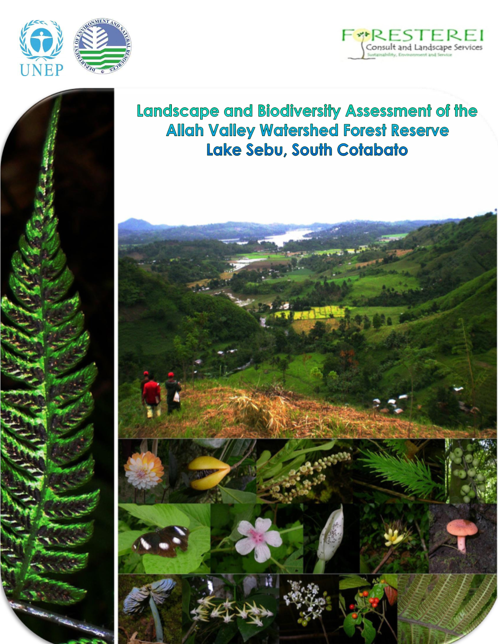 Landscape and Biodiversity Assessment of the Allah Valley Watershed Forest Reserve Lake Sebu, South Cotabato