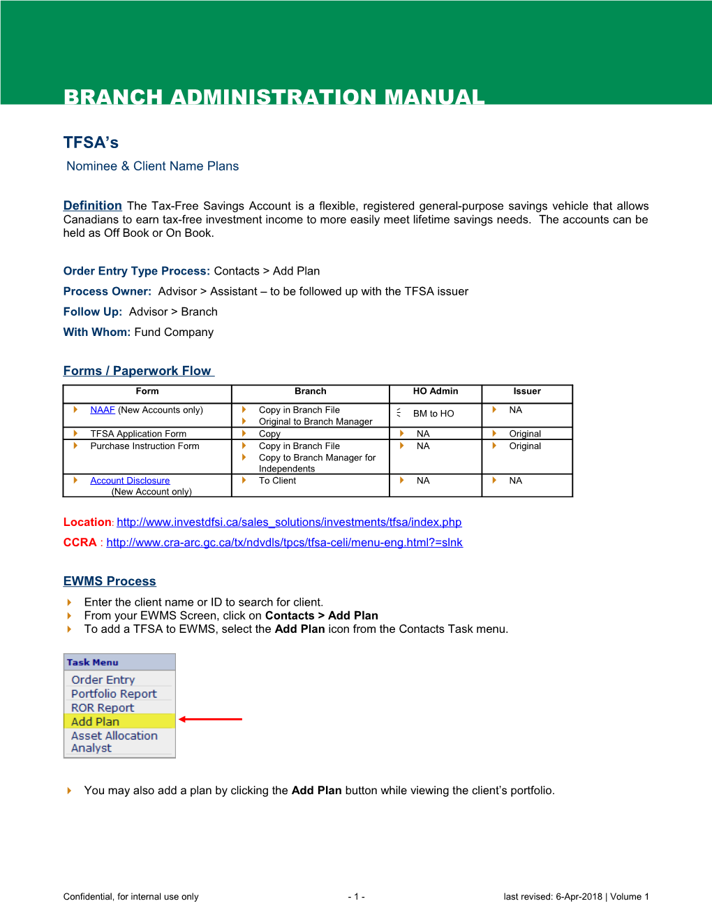 Nominee & Client Name Plans