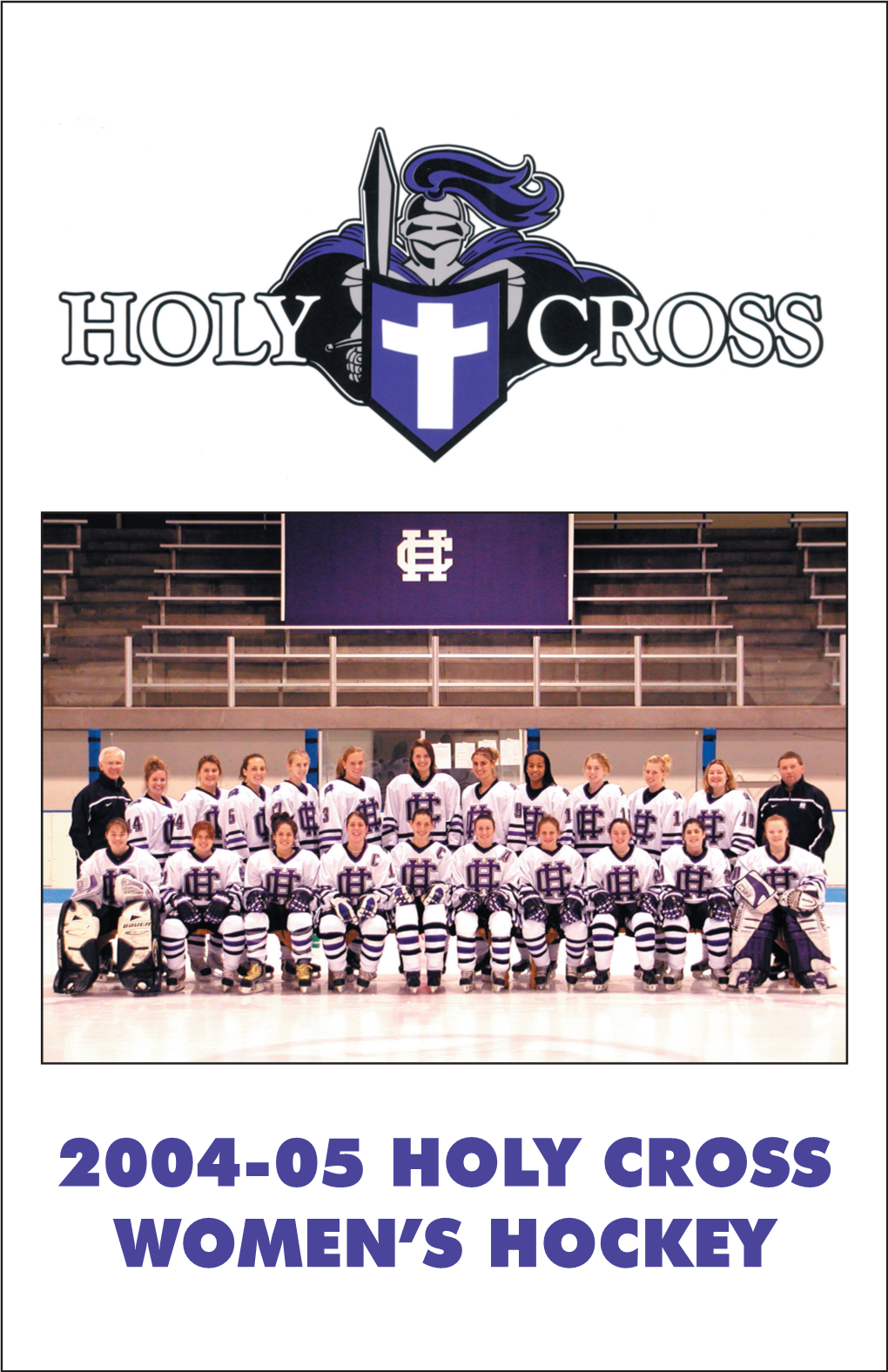 2004-05 Holy Cross Women's Hockey