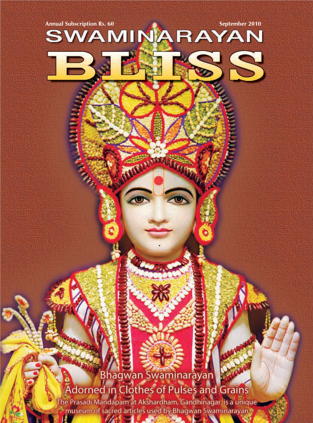Swaminarayan Bliss September 2010