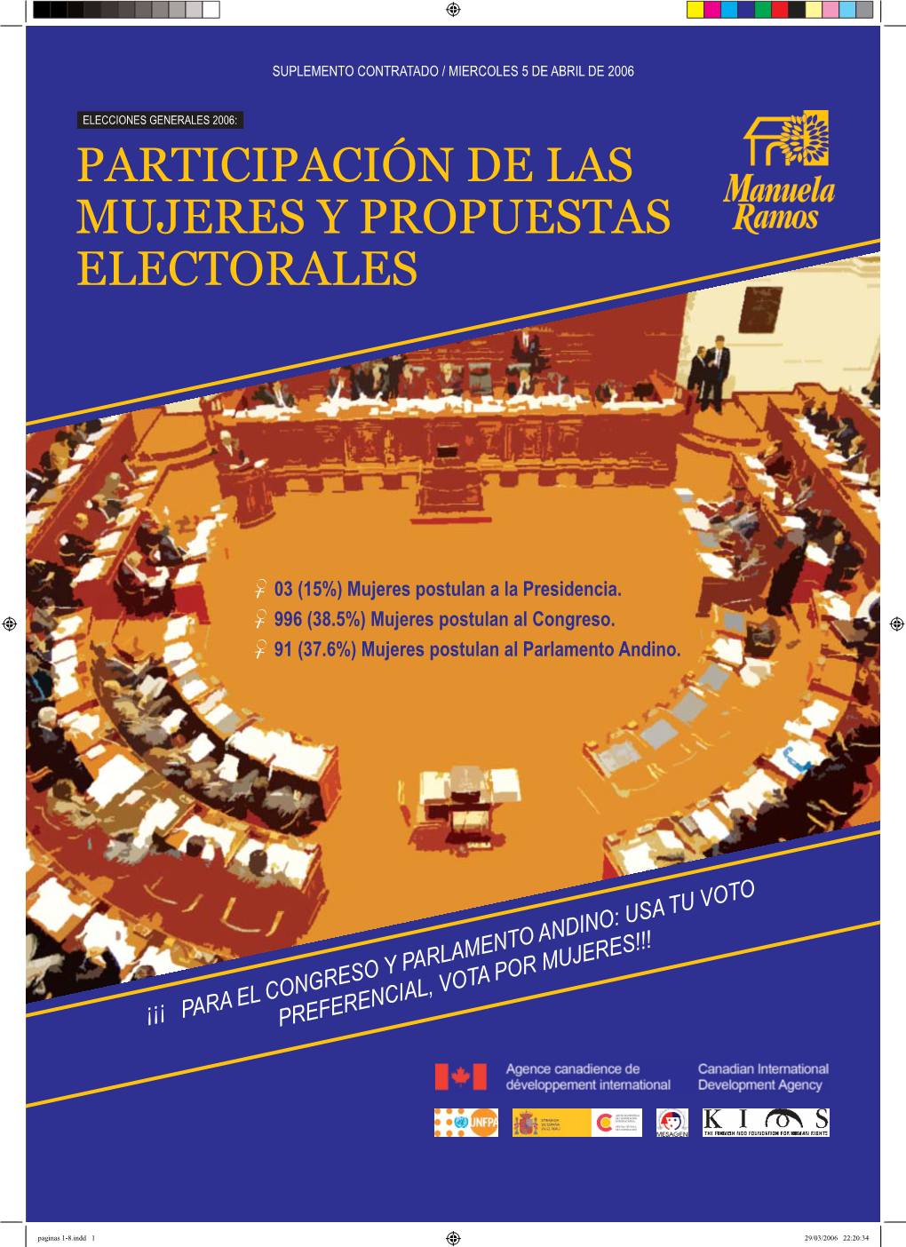 Participación De Las Mujeres Y Propuestas Electorales