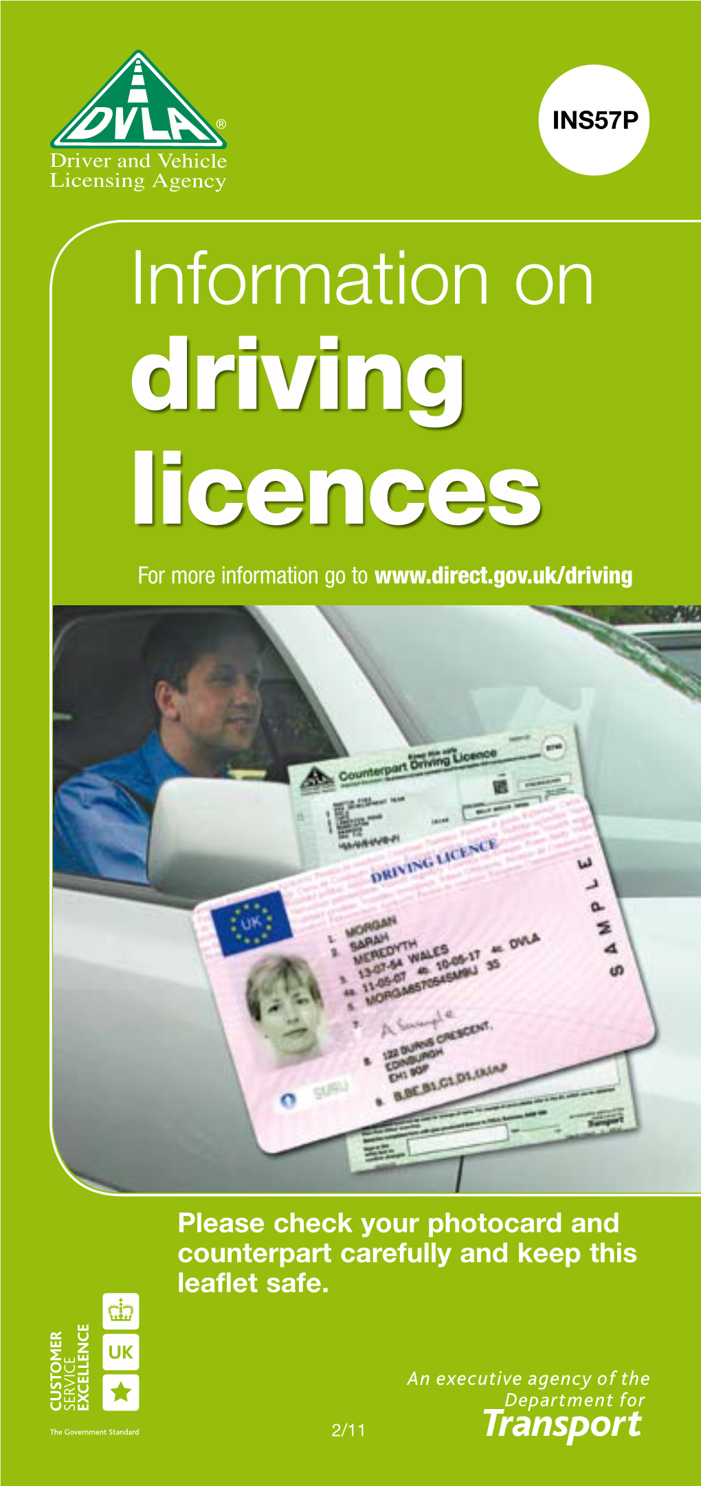Information on Driving Licences for More Information Go To
