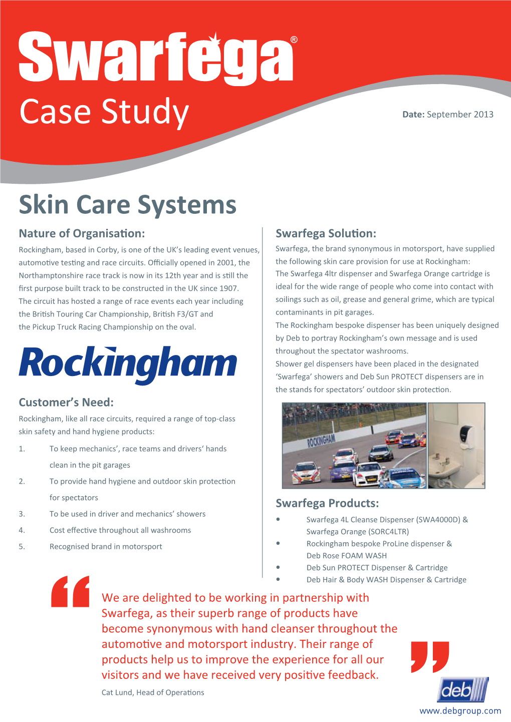 Case Study Date: September 2013