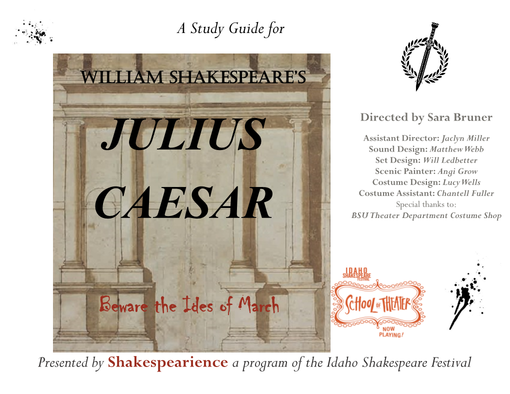 Julius Caesar………………….…………..Pg 28