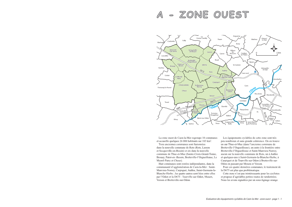 Tourville-Sur-Odon, Mouen, Verson, Bretteville-Sur-Odon