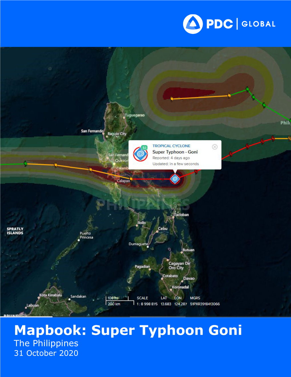 Super Typhoon Goni the Philippines 31 October 2020