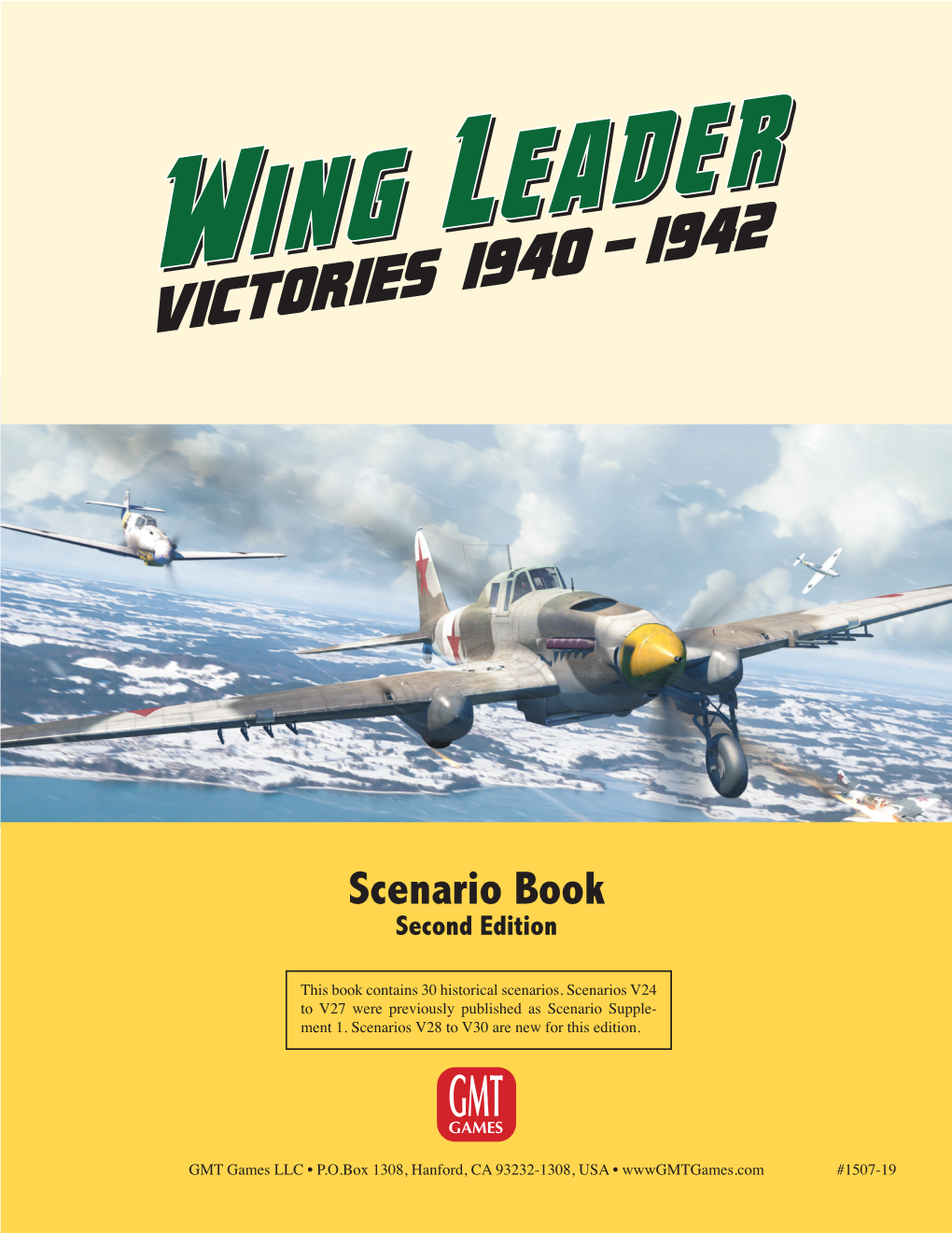 Wing Leader Victories Scenario Book 2E