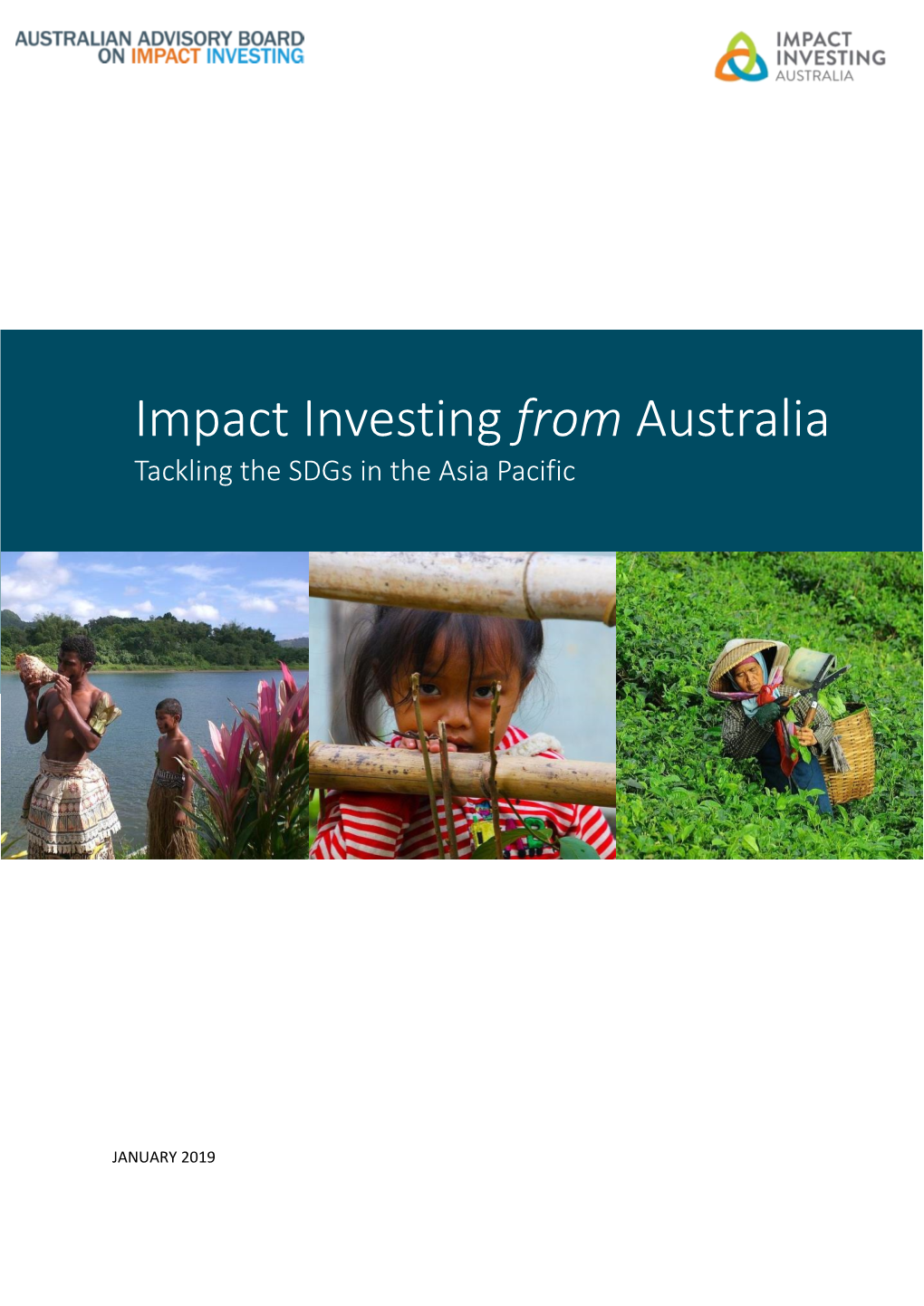 Impact Investing from Australia: Tackling the Sdgs in the Asia Pacific