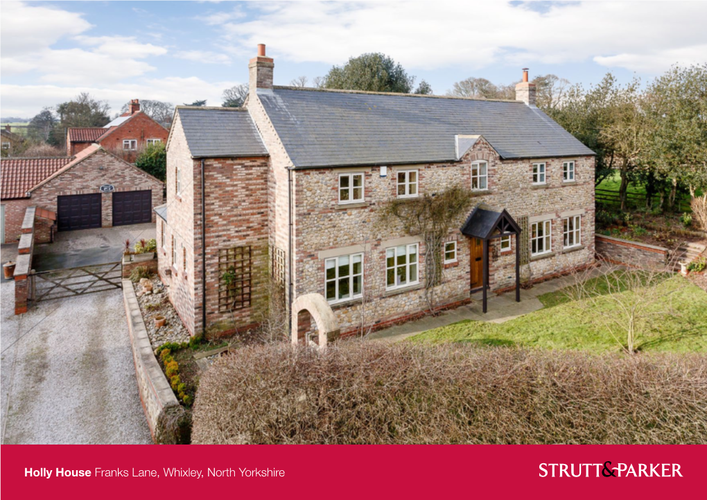 Holly House Franks Lane, Whixley, North Yorkshire Holly House of the Property As Well As an En-Suite Shower Room