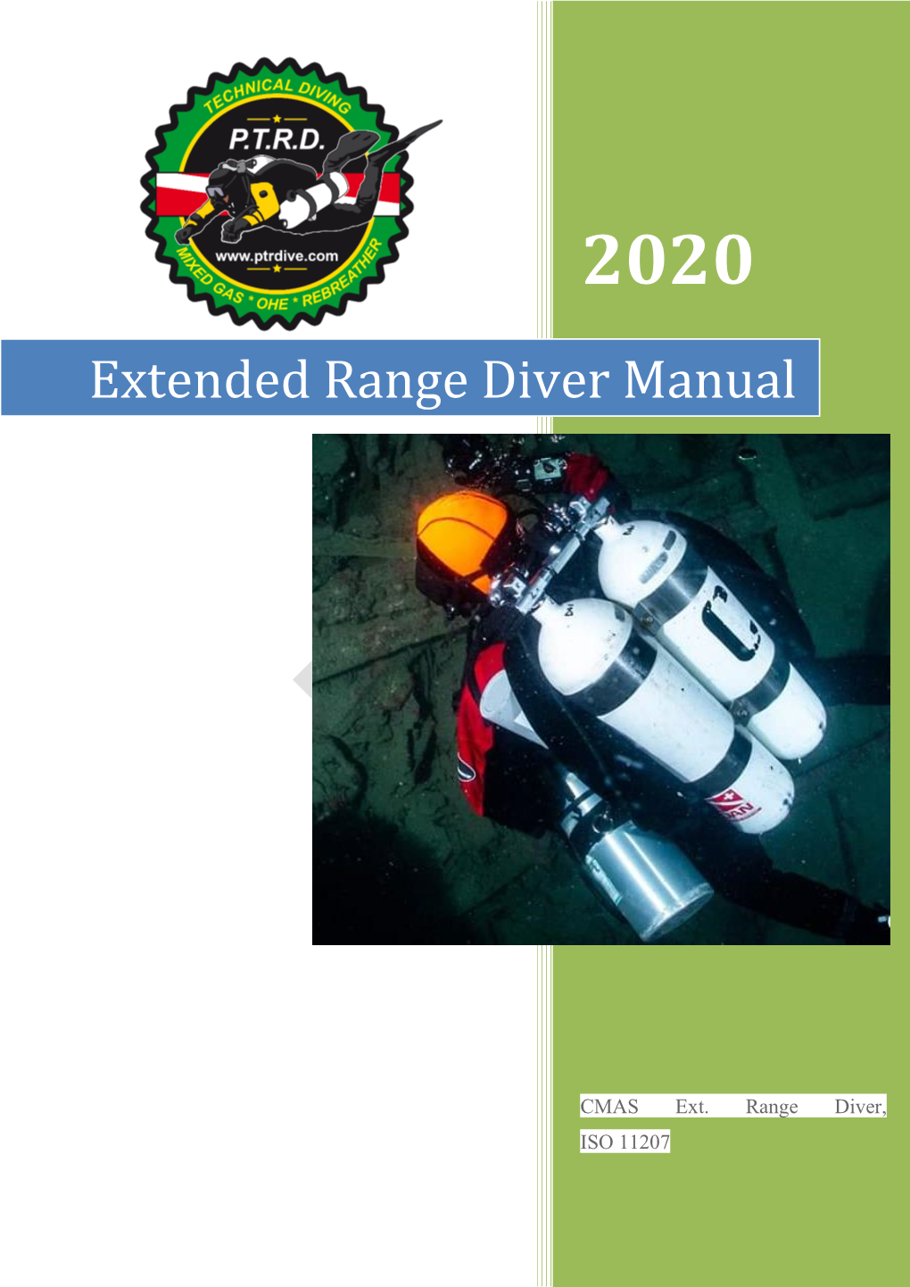 Extended Range Diver Manual