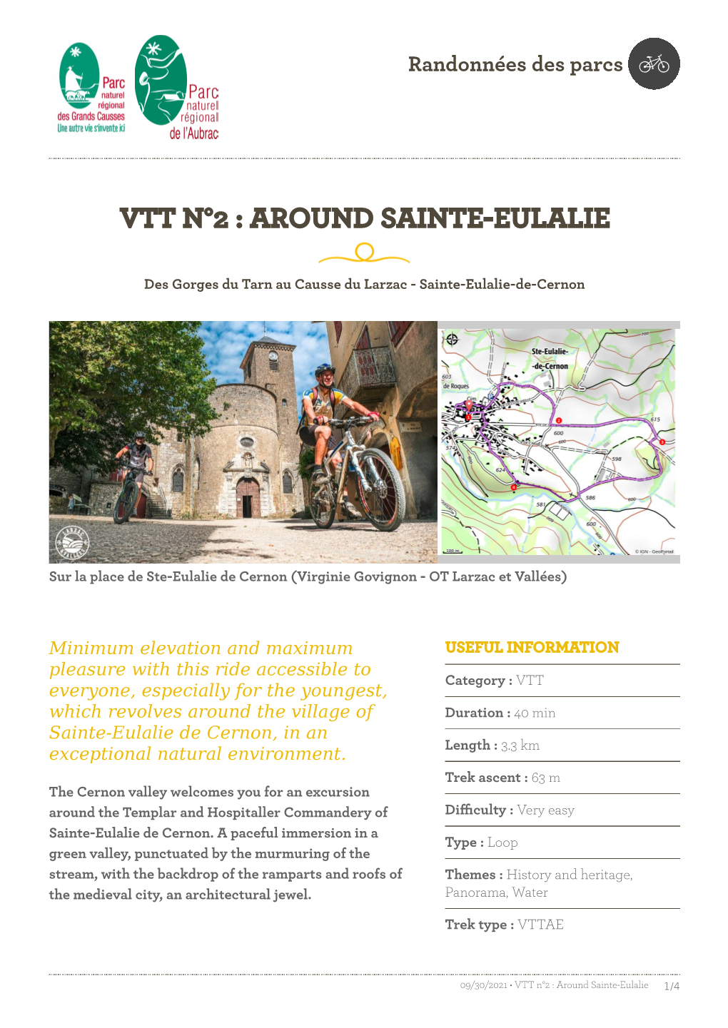 Vtt N°2 : Around Sainte-Eulalie