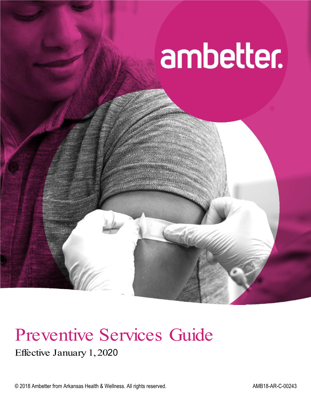 Preventive Services Guide Effective January 1, 2020