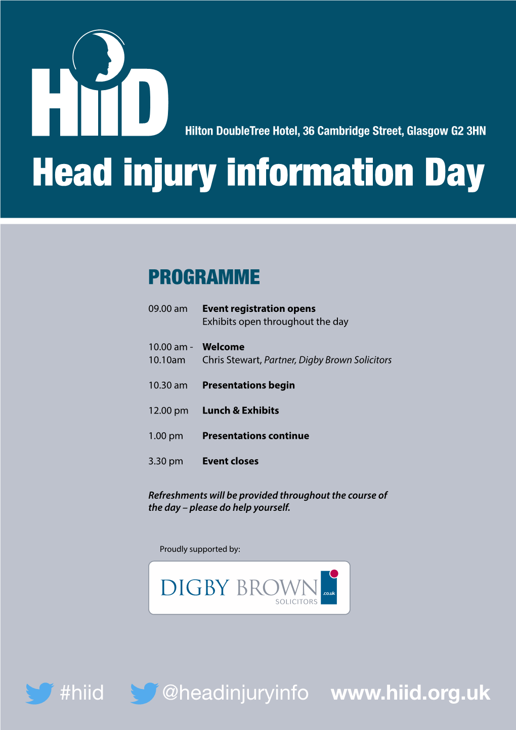 Head Injury Information Day