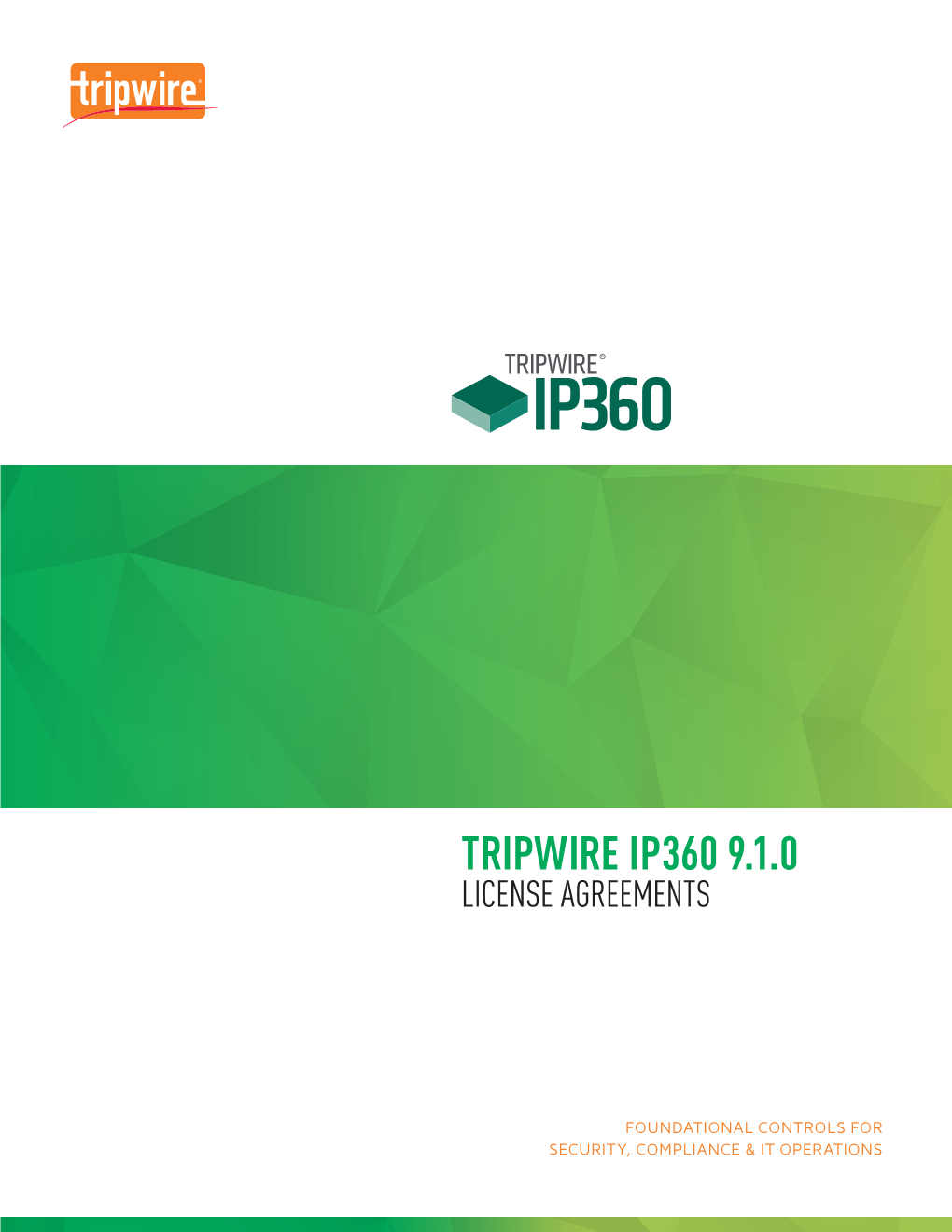 Tripwire Ip360 9.1.0 License Agreements