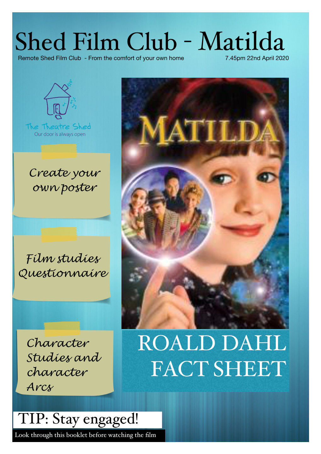 Matilda Activity Pack