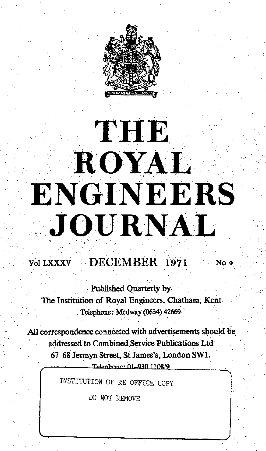 The Engineers Journal