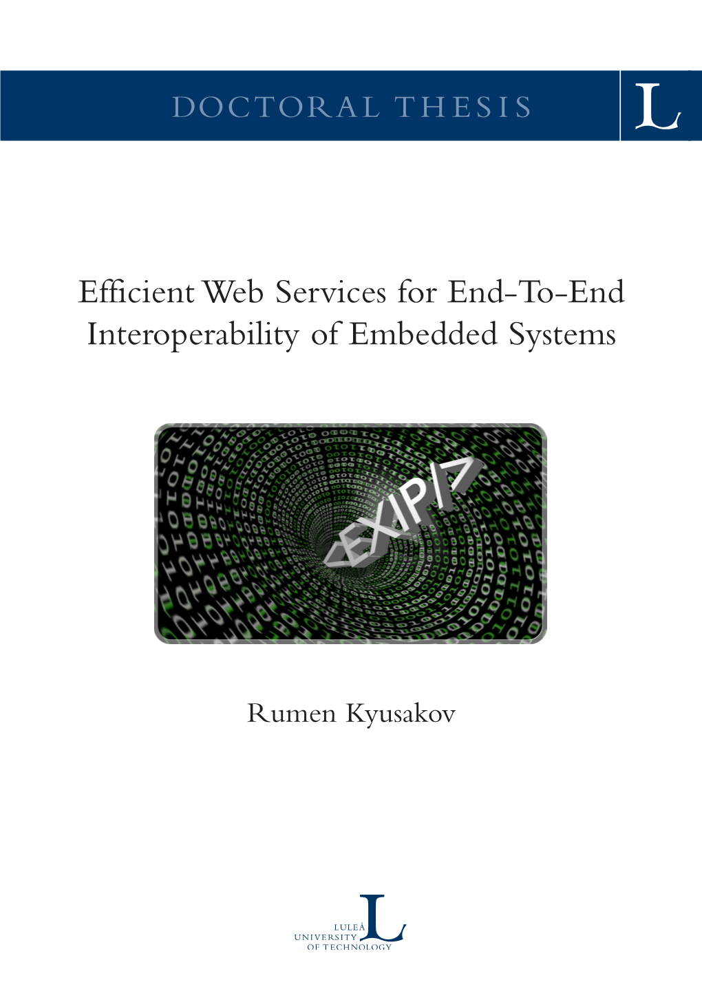 Efficient Web Services for End-To-End Interoperability