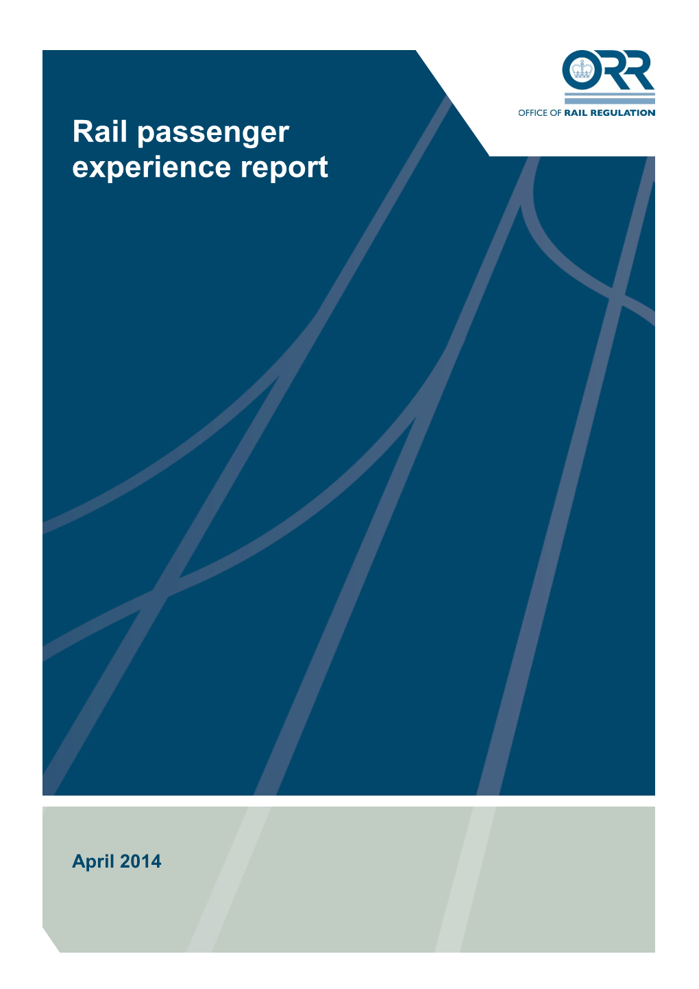 Rail Passenger Experience Report