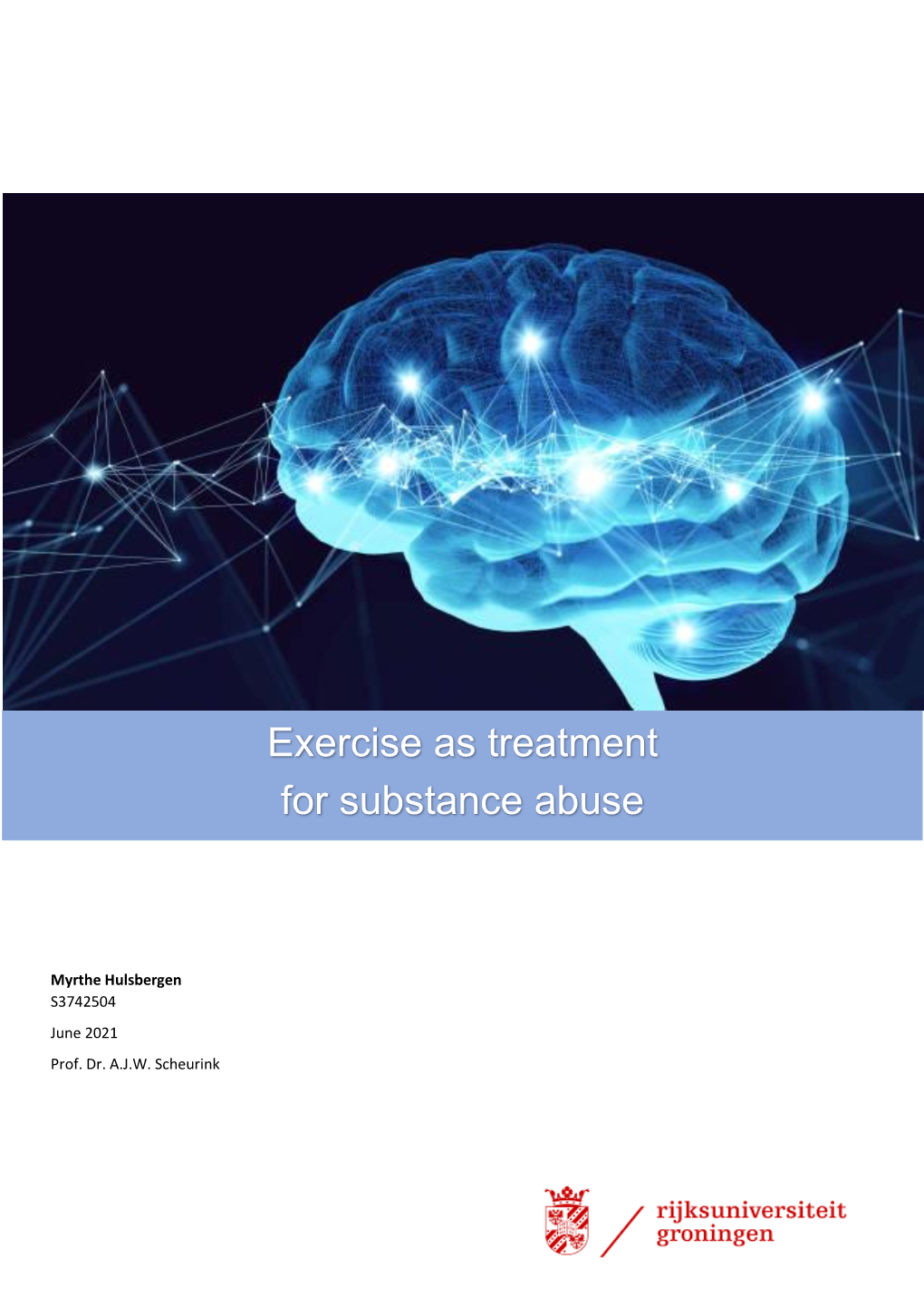 Exercise As Treatment for Substance Abuse