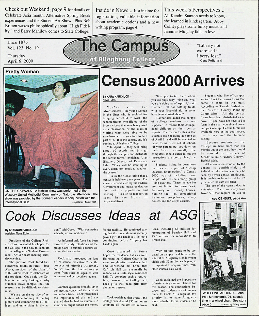 Census 2000 Arrives