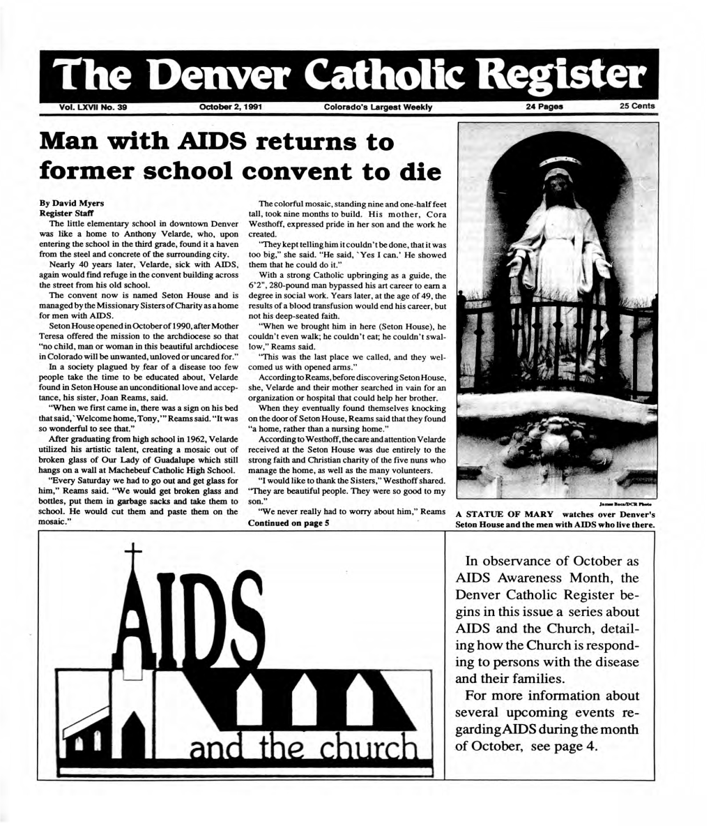 The Denver Catholic Register Vol