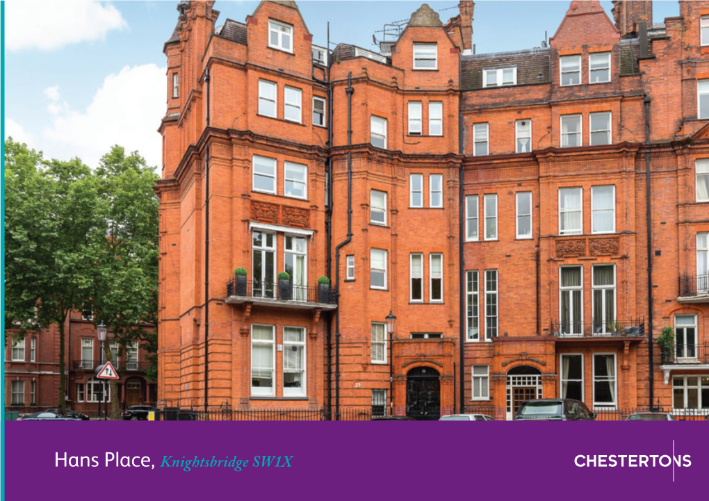 Hans Place, Knightsbridge SW1X Hans Place Knighstbridge SW1X Asking Price £16,500,000