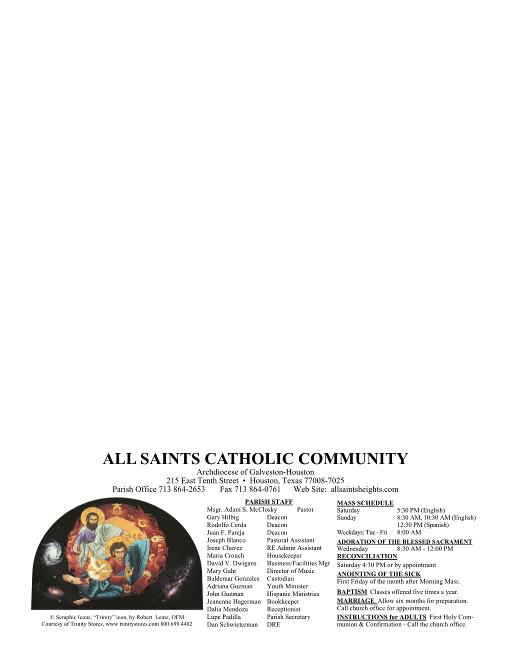 Saints Catholic Community