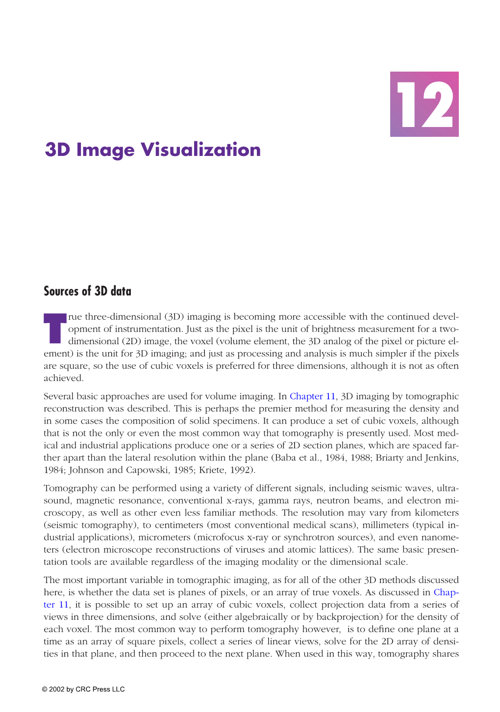 12 3D Image Visualization