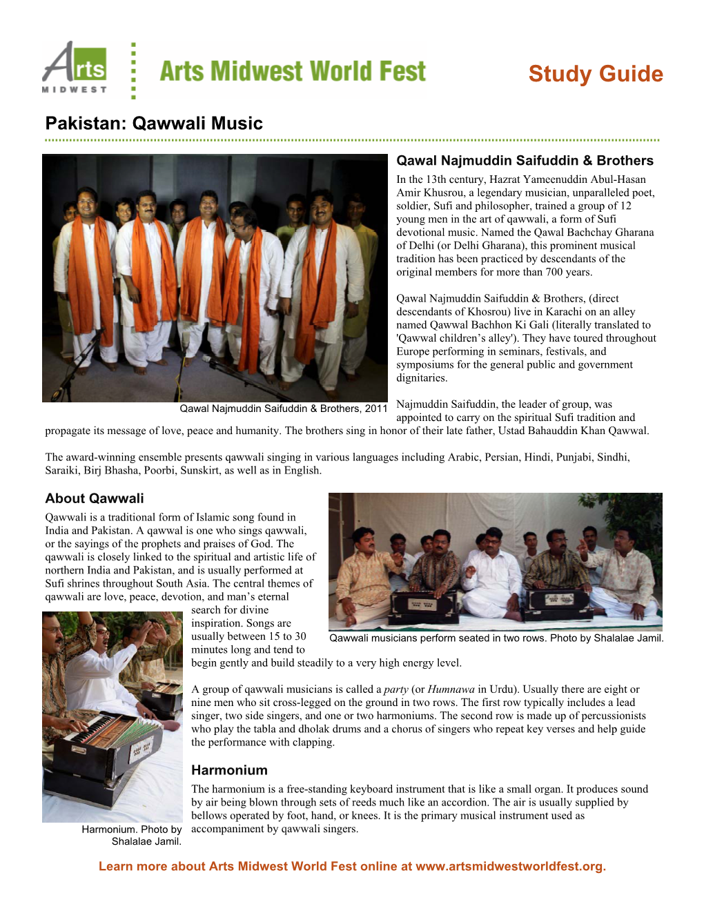 Pakistan-Qawwali Music.Pdf