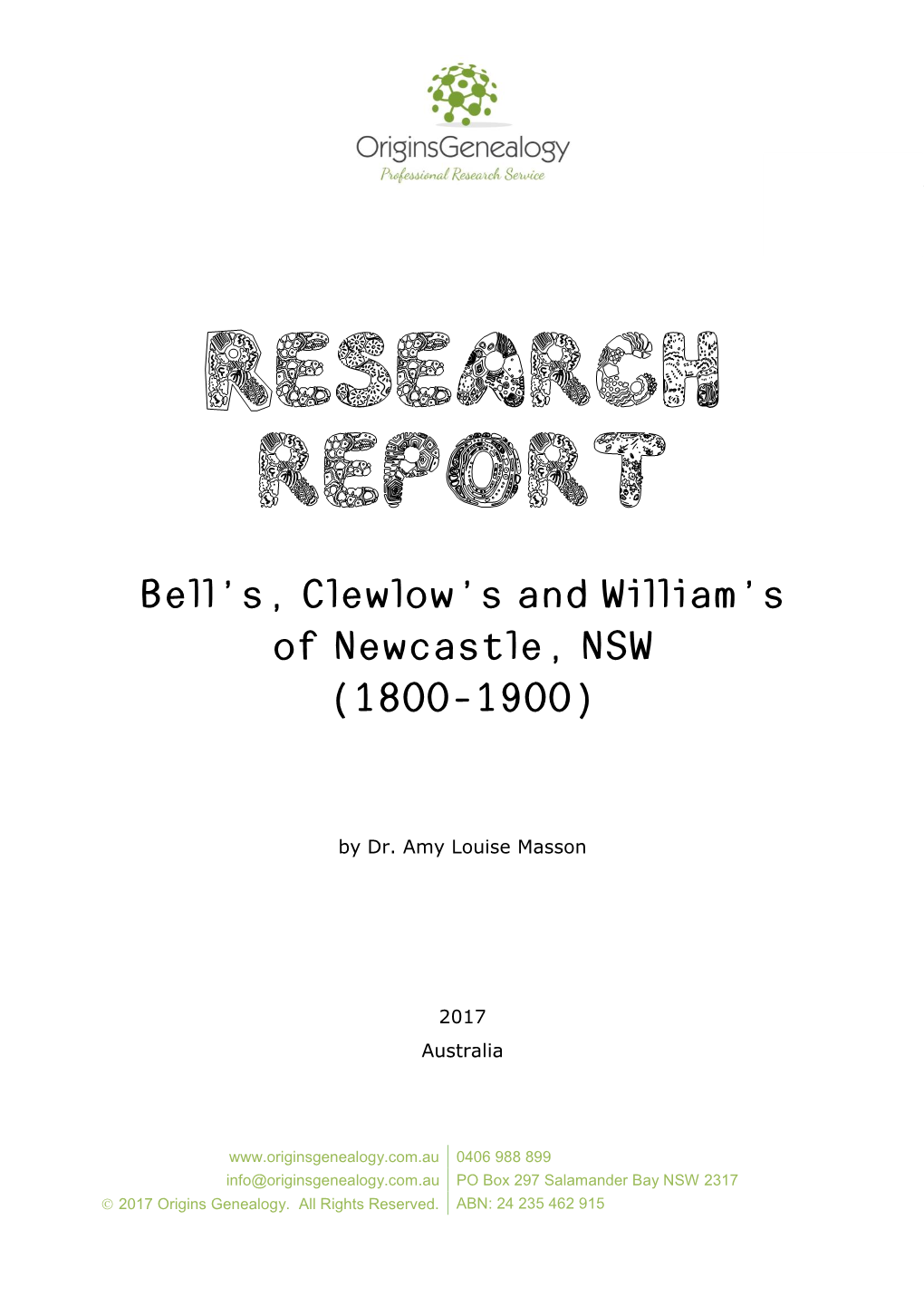 Bell's, Clewlow's and William's of Newcastle