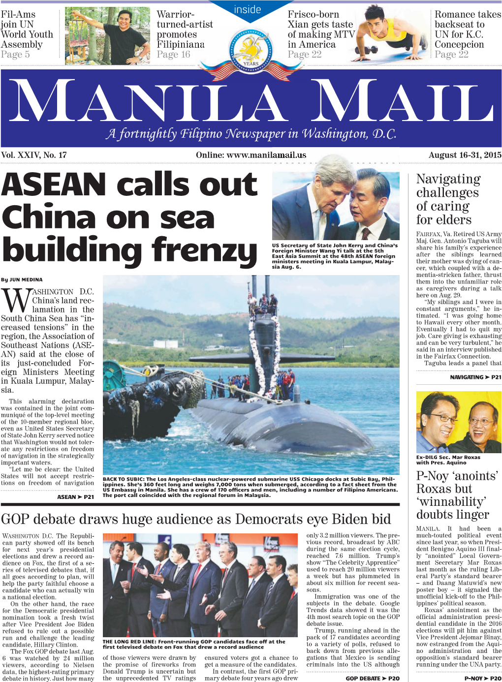 ASEAN Calls out China on Sea Building Frenzy