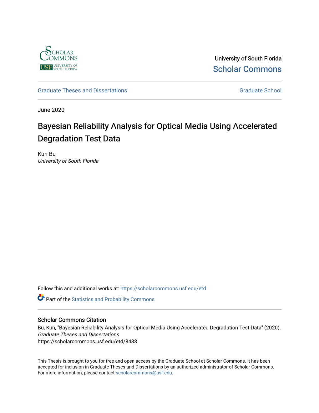 Bayesian Reliability Analysis for Optical Media Using Accelerated Degradation Test Data