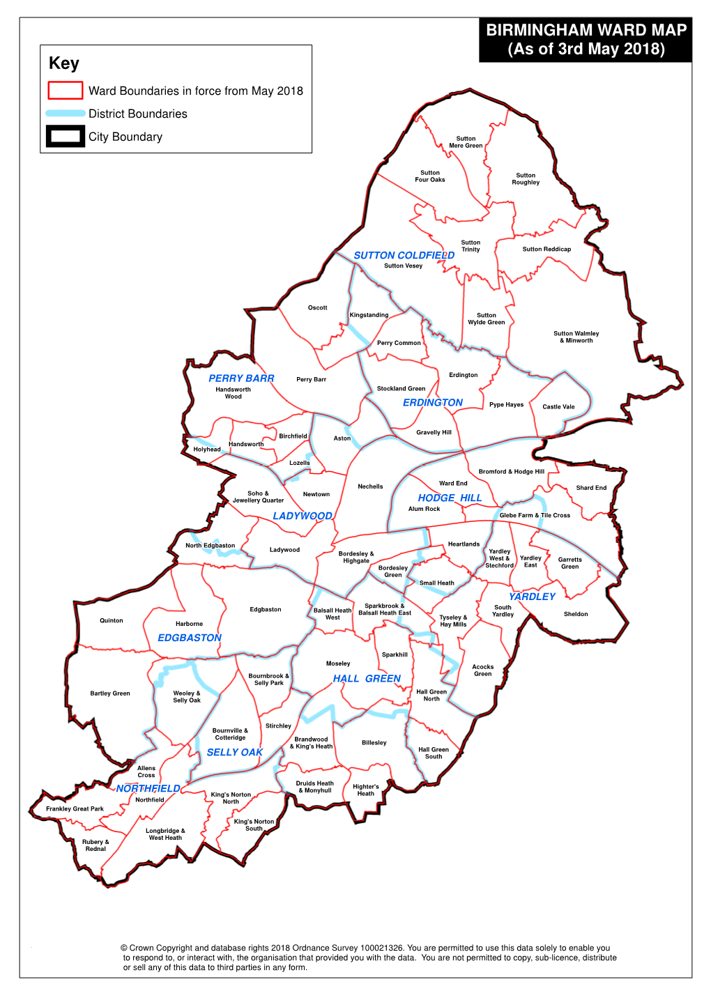 New Wards 2018 & Constituencies