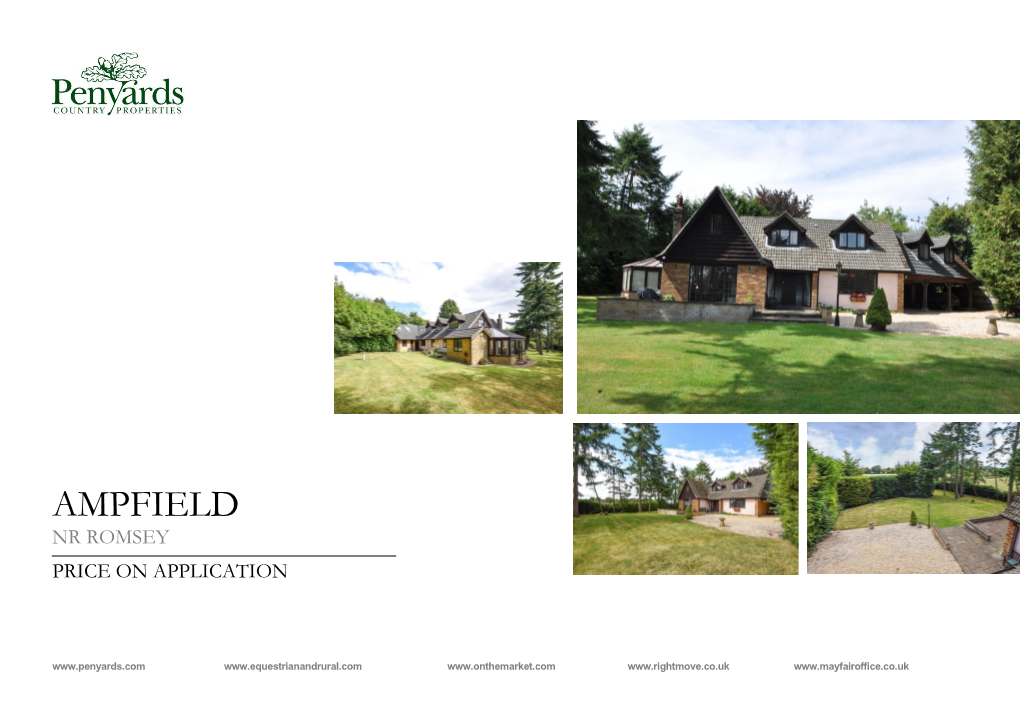 Ampfield Nr Romsey Price on Application