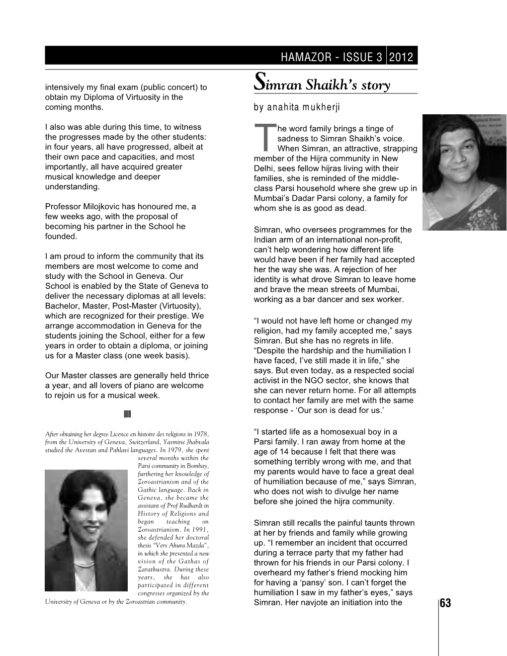 Simran Shaikh's Story